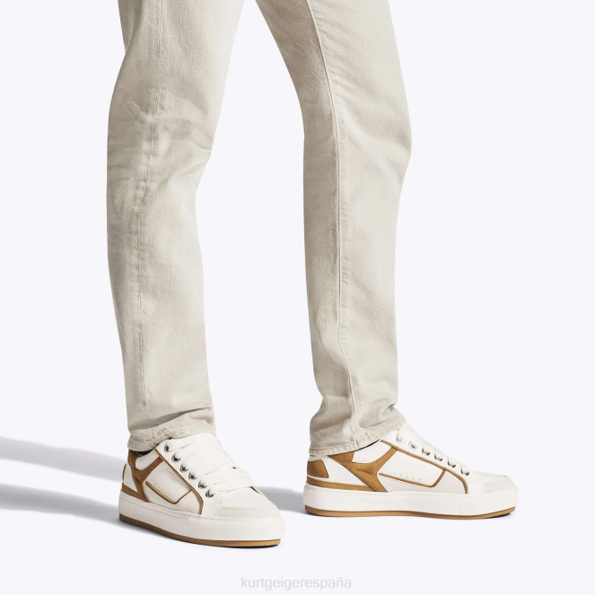 Kurt Geiger hombres banco sur de londres 2LPR591 | calzados blanco otro